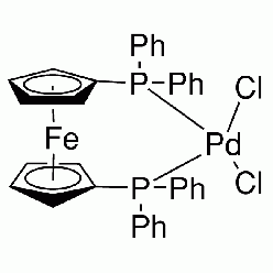 95464-05-4B803385 [1,1'-双(二-苯基膦基)二茂铁]氯化钯(II),二氯甲烷复