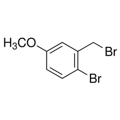 19614-12-1B803827 2-溴-5-甲氧基溴苄, 97%