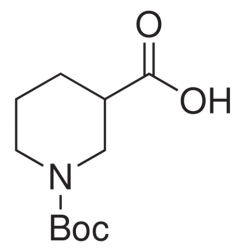 84358-12-3B819968 1-(叔丁氧基羰基)-3-哌啶甲酸, 98%