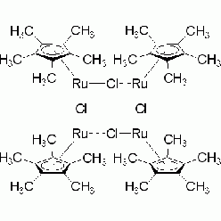 113860-07-4C805723 氯(五甲基环戊二烯)钌(II)四聚体, 96%