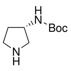 122536-76-9S818382 (S)-3-(Boc-氨基)吡咯烷, 97%