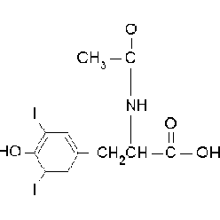 1027-28-7N-乙酰-3，5-二碘-L-酪氨酸