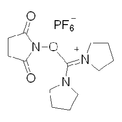 207683-26-9二吡咯烷基(N-琥珀酰亚氨氧基)碳六氟磷酸盐