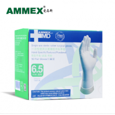 AMMEX灭菌橡胶外科手套 有粉