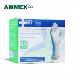 AMMEX灭菌橡胶外科手套 有粉